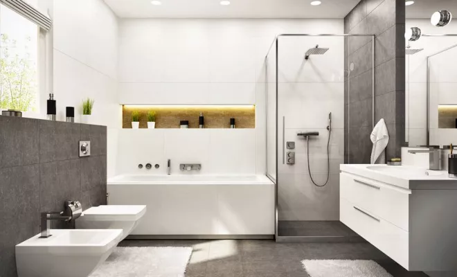 Création de salle de bain clé en main, Brest, ALP Plombier